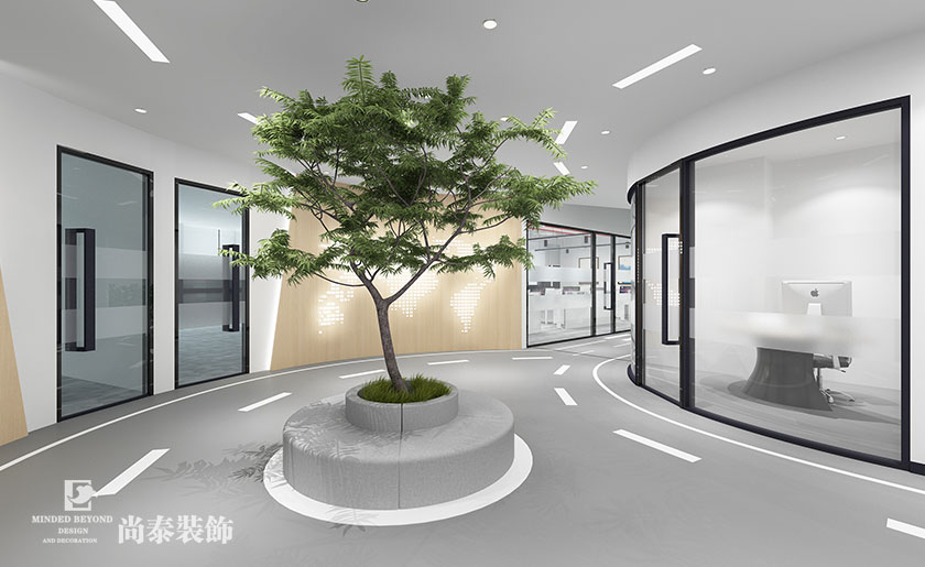 4400平米激光雷達科技公司辦公室裝修設計 | 速騰聚創(chuàng)