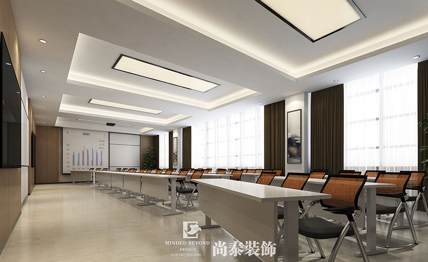 220平米大學(xué)辦公室裝修設(shè)計 | 暨南大學(xué)
