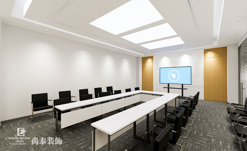 940㎡網(wǎng)絡公司辦公室設計裝修 | 藍凌軟件