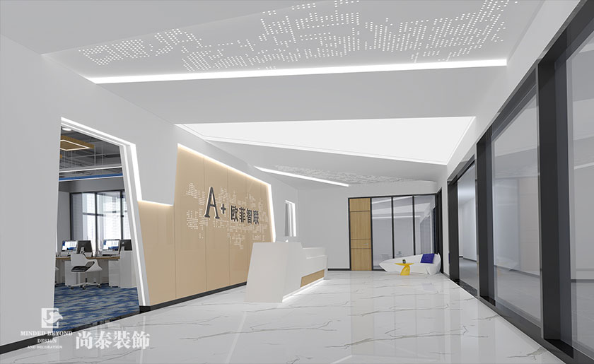600㎡創(chuàng)新科技公司辦公室裝修設(shè)計 | 歐菲智聯(lián)