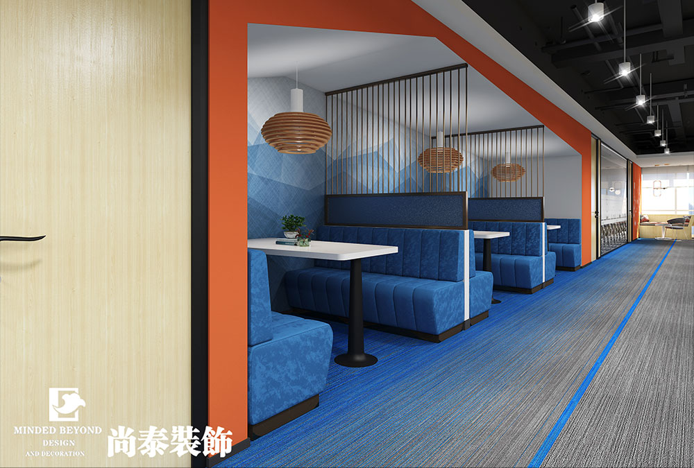1200㎡電子科技實(shí)業(yè)公司辦公室設(shè)計(jì) | 健之家