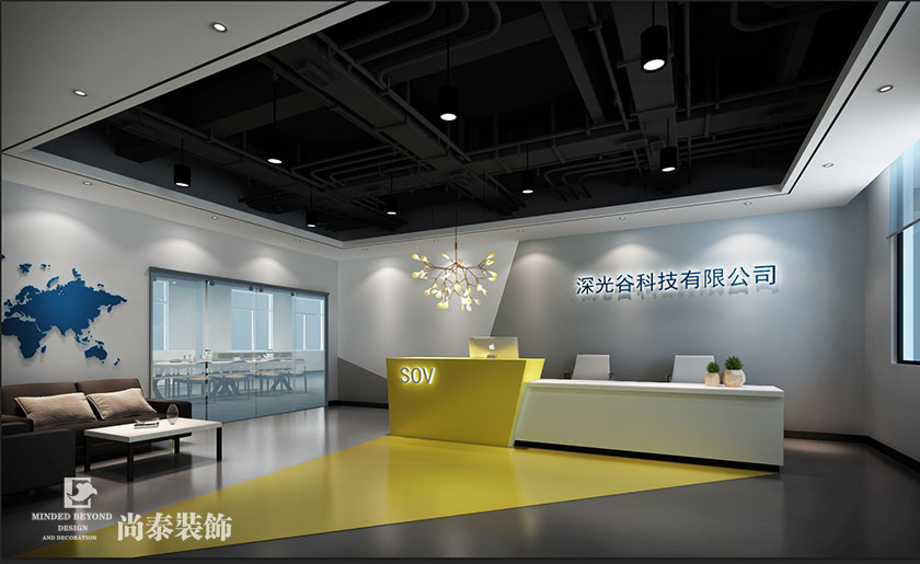優(yōu)雅舒適的辦公室裝修設計